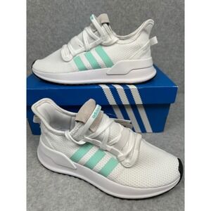 Adidas U Path Run W Women's Running Shoes Sneakers White Mint G27649‎ Size 6.5